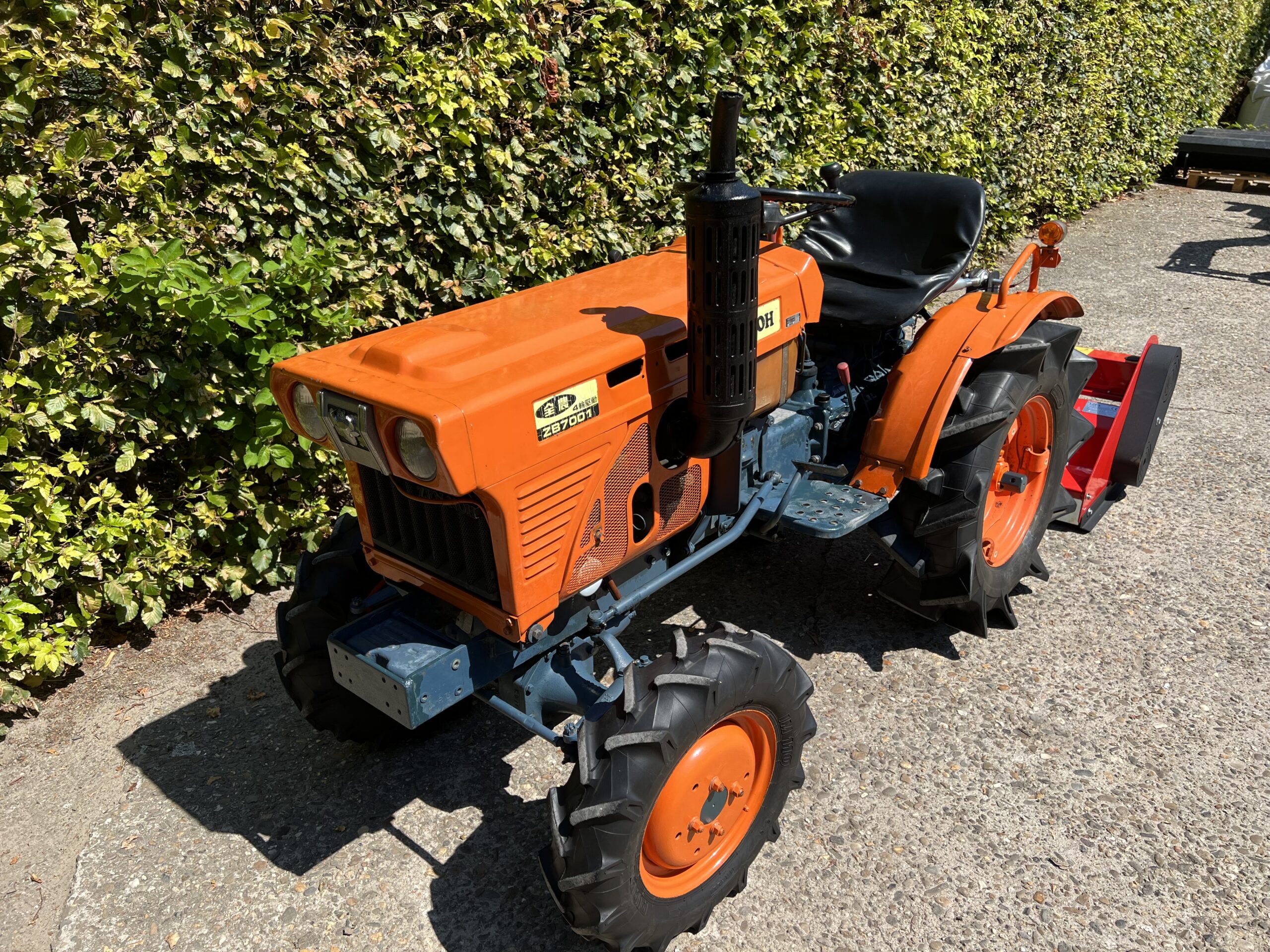 Kubota B7001 4×4 Met Klepelmaaier Tractors And More